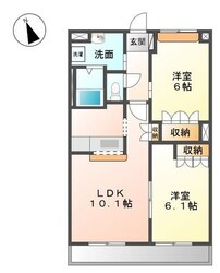 クラスペディアの物件間取画像